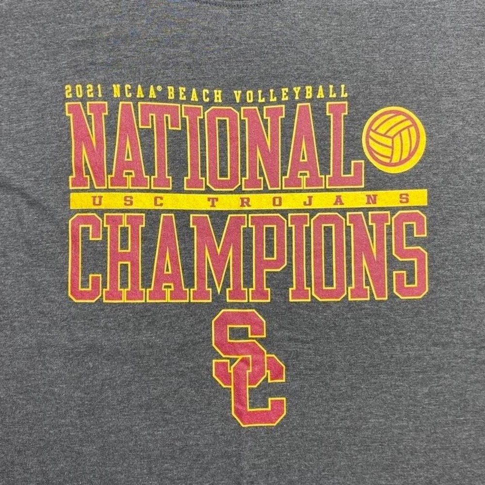 USC Trojans college beach volleyball shirt